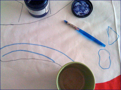 coffee and paint